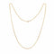 Collier Chaîne Forçat Limée Or Jaune 18 Carats 58 Facettes CH4