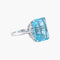 Bague Bague Aigue-marine 58 Facettes