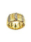 Bague 54 CARTIER. Collection Casque d’or, bague vintage or jaune et diamants 58 Facettes
