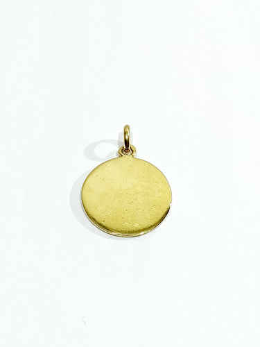 Pendentif Médaille en or Saint Jean-Baptiste 58 Facettes