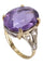 Bague 49 BAGUE ANCIENNE AMÉTHYSTE ET DIAMANTS 58 Facettes 068531