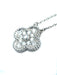 Pendentif VAN CLEEF & ARPELS -  pendentif or blanc, diamants 58 Facettes