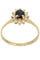Bague 59 BAGUE MARGUERITE SAPHIR ET DIAMANTS 58 Facettes 048581