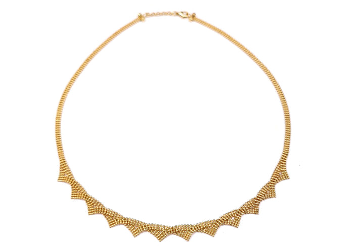 Collier Collier Or jaune 58 Facettes COL.PERLOR-930