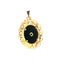 Pendentif PENDENTIF OR JAUNE ONYX ET PERLE 58 Facettes 3797