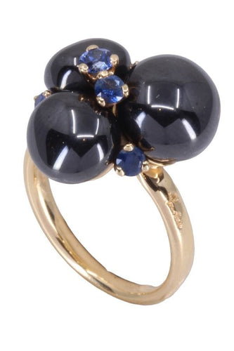 Bague 50 BAGUE POMELLATO CAPRI SAPHIR 58 Facettes 080581