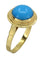 Bague 60 BAGUE TURQUOISE CABOCHON 58 Facettes 044051