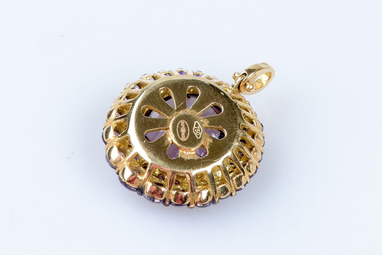 Pendentif Pendentif améthyste en or massif 58 Facettes 111.180847-59