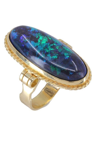 Bague 53 BAGUE OPALE MODERNE 58 Facettes 070991