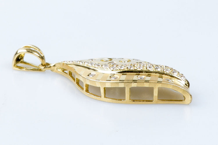 Pendentif Pendentif cheval en or jaune 58 Facettes 111-212757-43