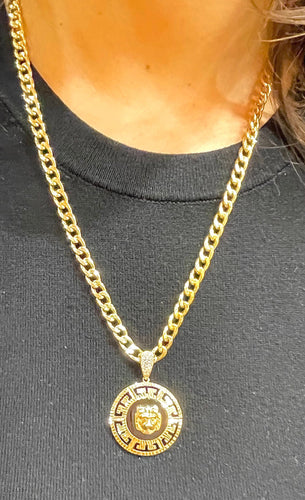 Collier Collier + pendentif en or jaune 18 carats 58 Facettes