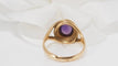 Bague Bague vintage en or jaune et améthyste 58 Facettes 31231