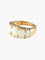 Bague 51 Bague Jarretière Opales Diamants 58 Facettes