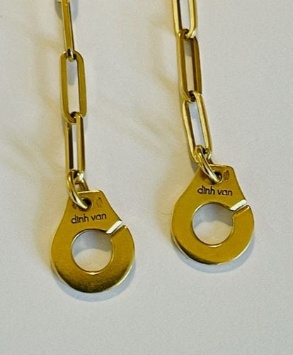 Bracelet Dinh Van bracelet menottes or jaune 58 Facettes