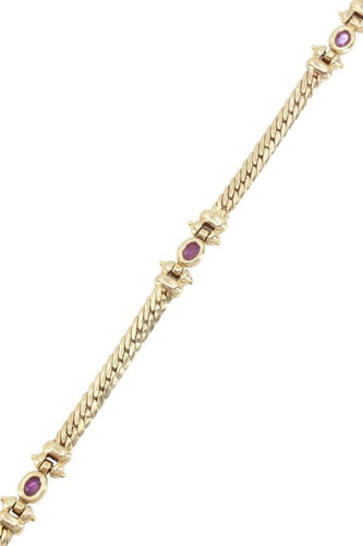 Bracelet BRACELET MODERNE RUBIS 58 Facettes 067351