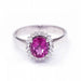 Bague 55.5 Bague en or tourmaline et diamants 58 Facettes D360118MS