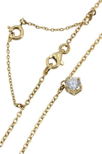 Collier COLLIER DIAMANT PRISONNIER 58 Facettes 055401