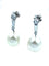 Boucles d'oreilles Boucles d’oreilles platine, diamants et perles 58 Facettes