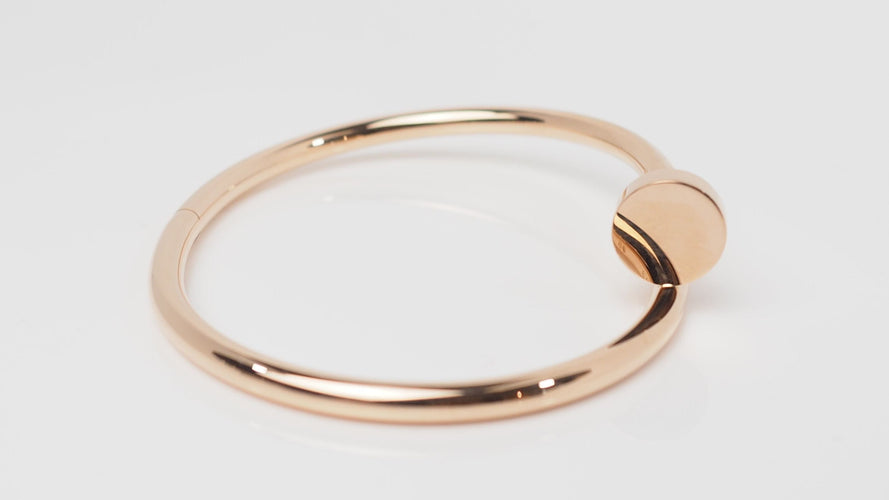 Bracelet 17cm CARTIER - Bracelet Juste un clou Or rose 58 Facettes 32499