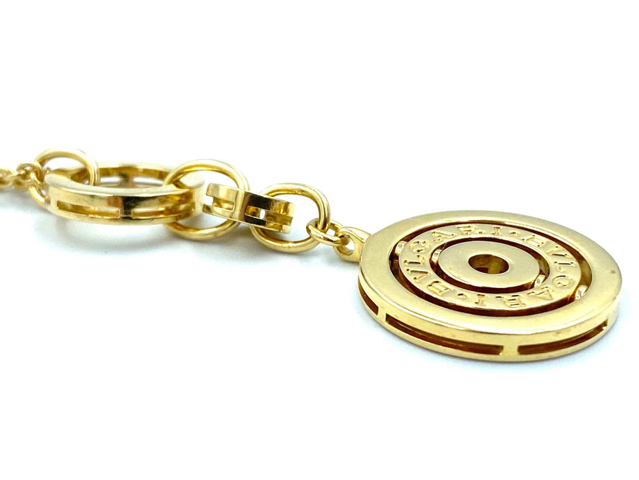Collier BVLGARI. Collection Astrale, collier or jaune 18K 58 Facettes