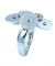 Bague BVLGARI. Bague Cicladi or blanc 18K 58 Facettes