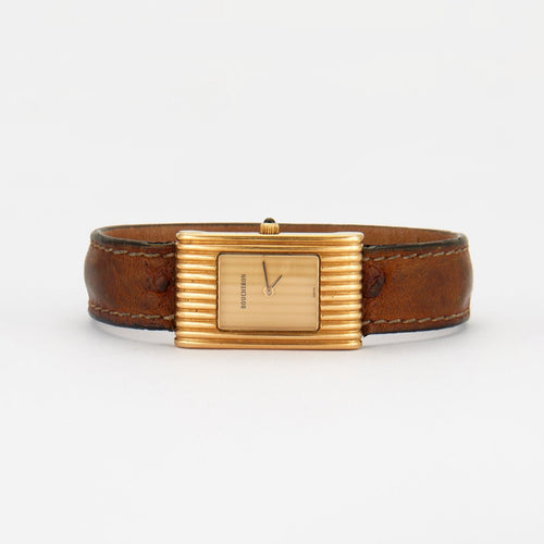 Montre Boucheron - Montre Reflet Or jaune 58 Facettes P9L15