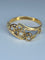 Bague 55 Bague Or jaune, perles fines 58 Facettes