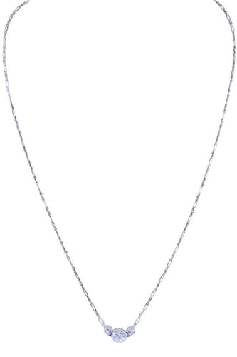 Collier COLLIER DIAMANTS ART-DÉCO 58 Facettes 060541