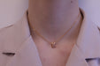 Collier CHAUMET - Collier Liens or rose 58 Facettes 082216