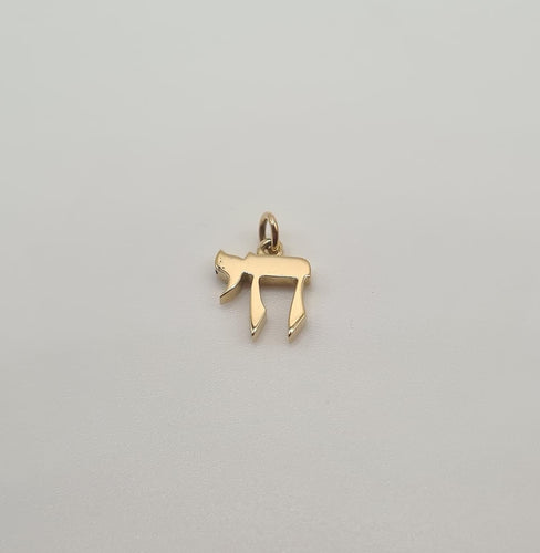 Pendentif Pendentif "HAI" or jaune 18 carats 58 Facettes