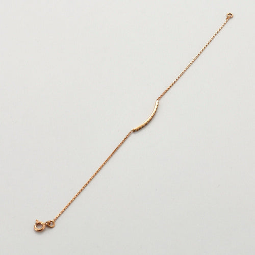 Bracelet Bracelet Or barrette de Diamants 58 Facettes