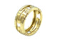 Bague 53 BVLGARI. Bague Parentesi or jaune 18K 58 Facettes