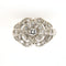 Bague Bague Art Deco, Or gris et diamants 58 Facettes 6471w