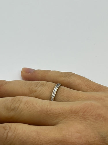 Bague Alliance Tour Complet 32 Diamants 58 Facettes 20400000452