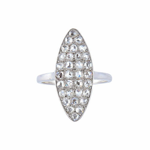 Bague 54 Bague Marquise Diamants 58 Facettes