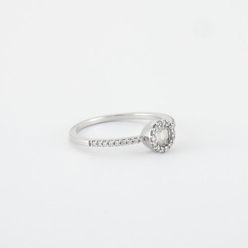 Bague 55 Bague Solitaire diamants 58 Facettes