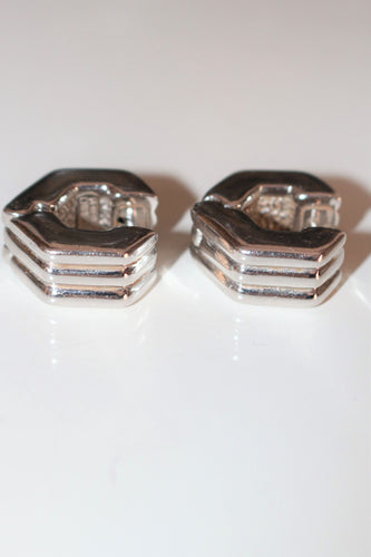 Boucles d'oreilles CHIMENTO - Boucles d'oreilles Vintage Or Blanc 58 Facettes 296