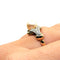 Bague 54 Bague vintage or jaune et perle de culture 58 Facettes 3635