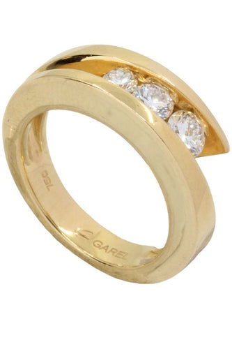 Bague BAGUE "NEIMA TRILOGIE" SIGNÉE GAREL 58 Facettes 051331