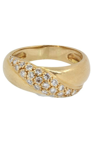 Bague BAGUE JONC DIAMANTÉ 58 Facettes 045761