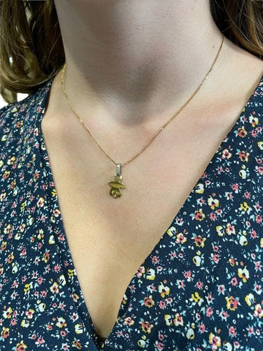 Pendentif PENDENTIF BONHOMME DIAMANTS 58 Facettes 054961