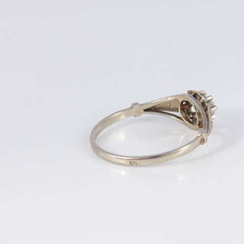 Bague Bague de fiançailles Art Déco 58 Facettes