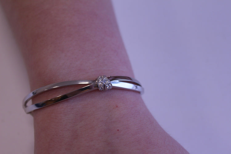 Bracelet CHAUMET - Bracelet Liens or blanc, diamants 58 Facettes 083226