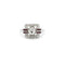Bague 56 Bague Art Déco - Platine, diamants & rubis 58 Facettes 230165R