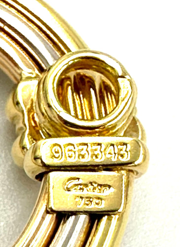 Boucles d'oreilles CARTIER. Boucles d’oreilles Magnolia 3 ors 58 Facettes