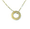 Collier DINH VAN. Collier Cible or rose 18K 58 Facettes