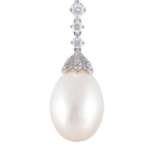 Boucles d'oreilles Pendants d'oreilles Perles baroques Diamants 58 Facettes 8406