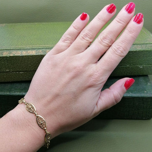 Bracelet Bracelet Vintage or jaune 58 Facettes 2760