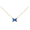 Collier Chaumet Collier Liens or rose, lapis-lazuli 58 Facettes 082931