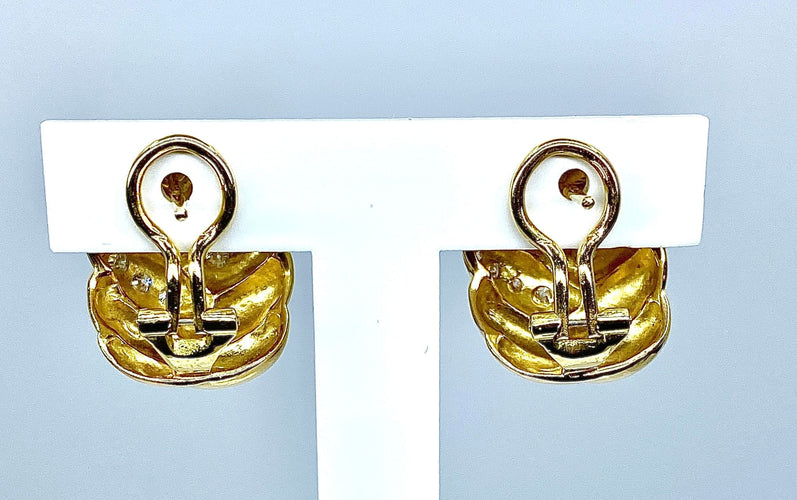 Boucles d'oreilles Boucles d’oreilles Diamants 58 Facettes AB237